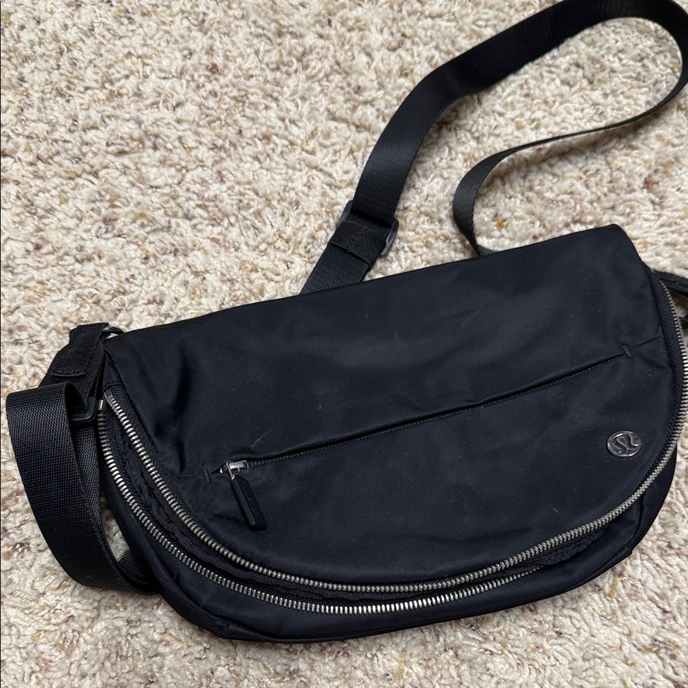 Lululemon Festival Black Crossbody Bag